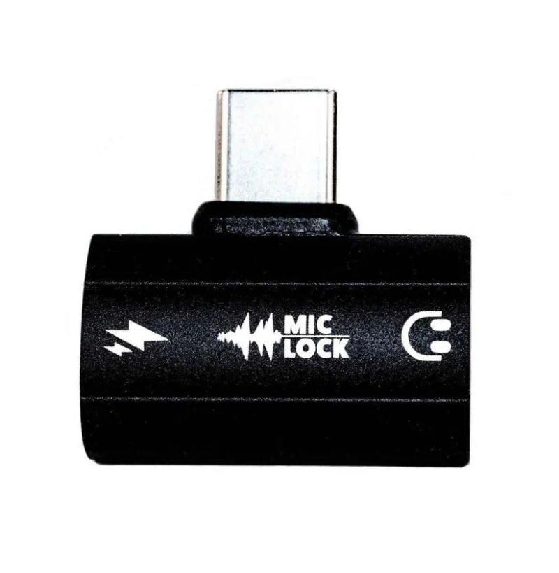 mic-lock data blocker with mic lock and soundpass